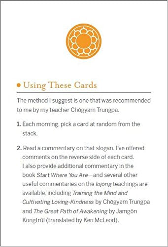 Pema Chödrön's Compassion Cards  at BIBLIONEPAL Bookstore 