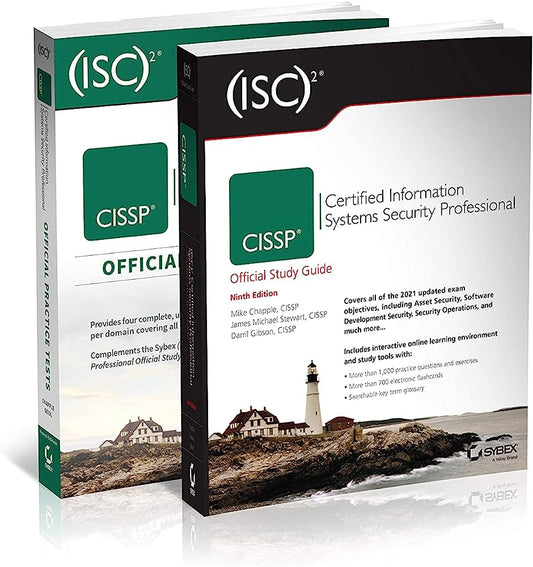 (ISC)2 CISSP Certified Information Systems Security Professional Official Study Guide & Practice Tests Bundle