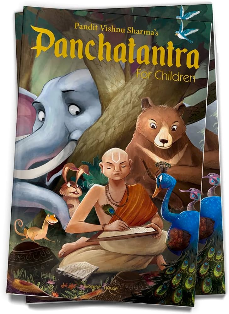 Pandit Vishnu Sharma's Panchatantra For Children by Shubha Vilas ,  Ishan Trivedi at BIBLIONEPAL: Bookstore 