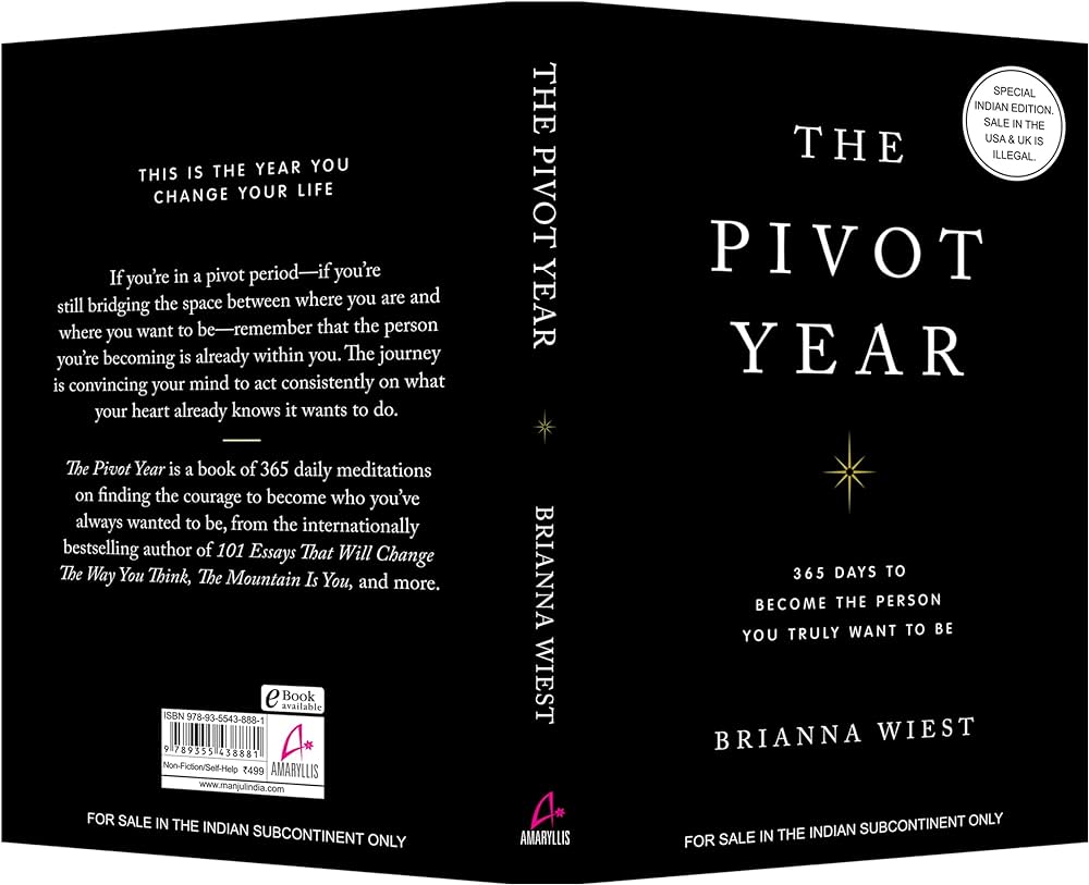 The Pivot Year by Brianna Wiest at BIBLIONEPAL: Bookstore