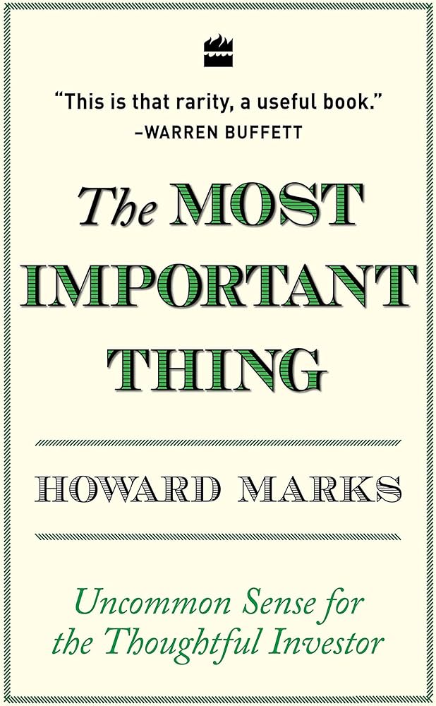 The Most Important Thing by Howard Marks at BIBLIONEPAL: Bookstore