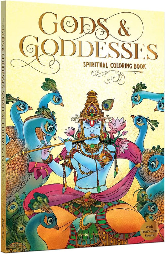 Gods and Goddesses - Spiritual Coloring Book