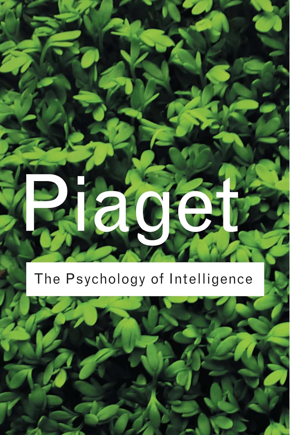 The Psychology of Intelligence