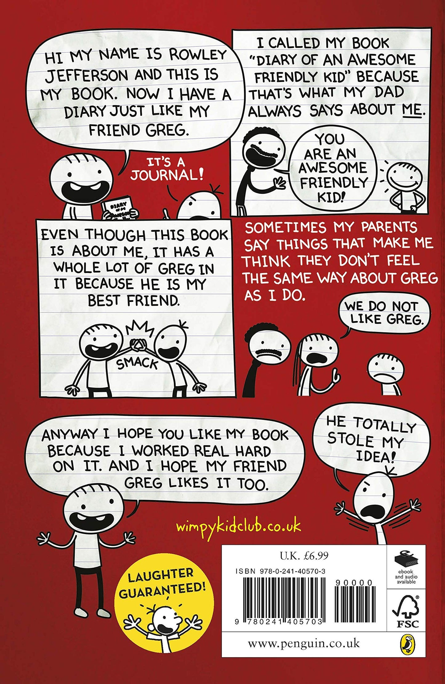 Diary of an Awesome Friendly Kid