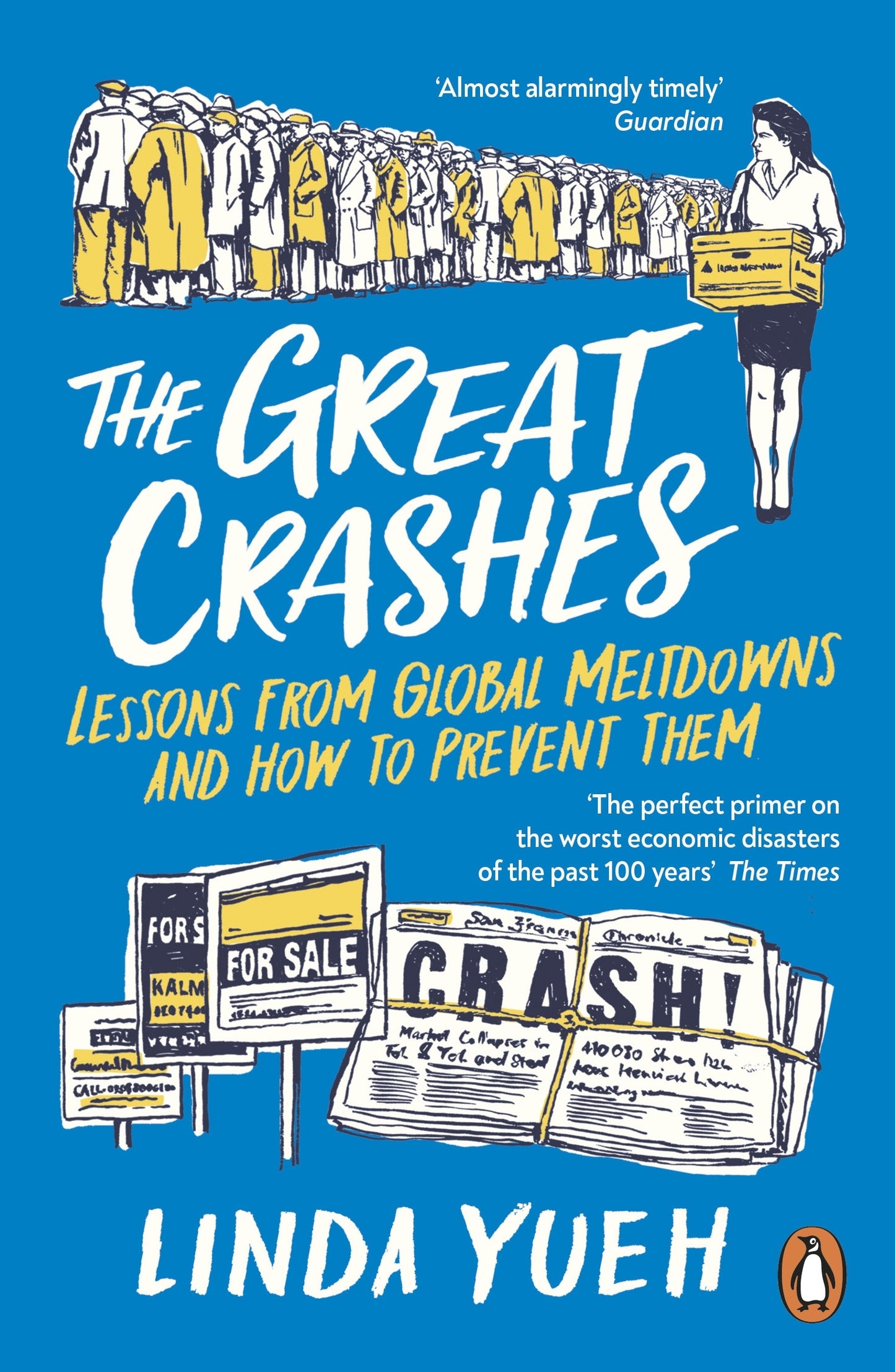 The Great Crashes by Linda Yueh at BIBLIONEPAL Bookstore 