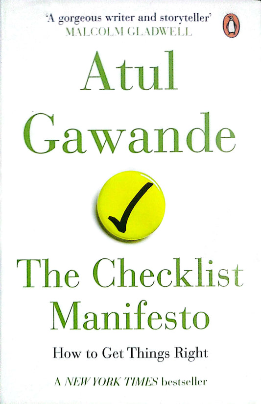 The Checklist Manifesto