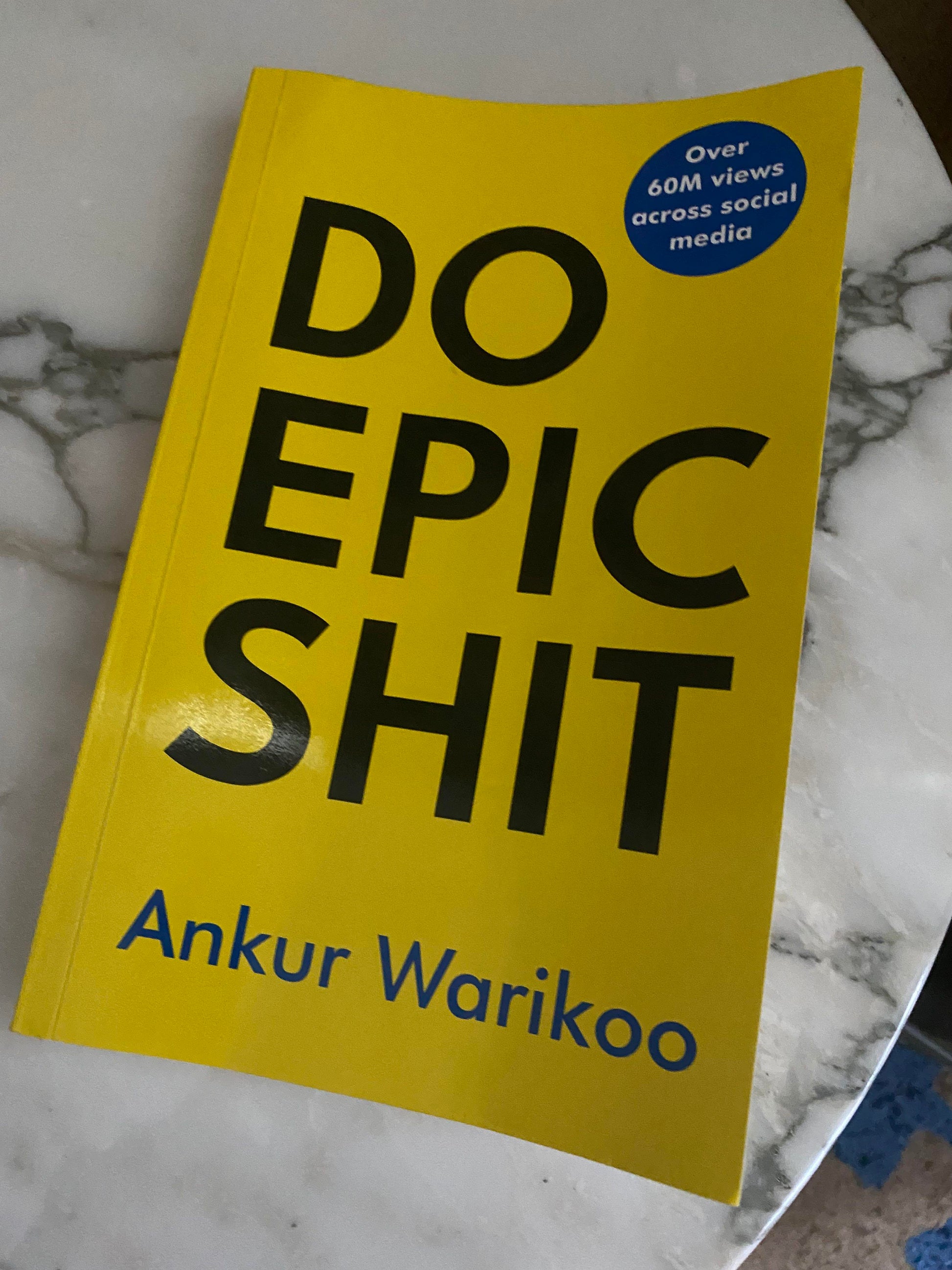 Do Epic Shit by Ankur Warikoo at BIBLIONEPAL Bookstore