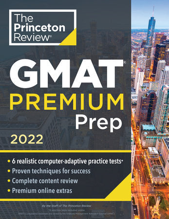 Princeton Review GMAT Premium Prep, 2022