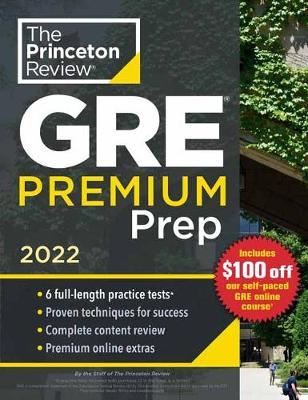 Princeton Review GRE Premium Prep, 2022